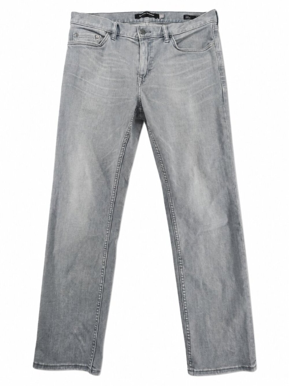Banana Republic, Slim Cut Jeans, Rapid Movement Denim, Grey Men's US Waist 33